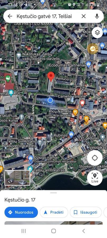 Mona Apartamentai Telšiai 外观 照片